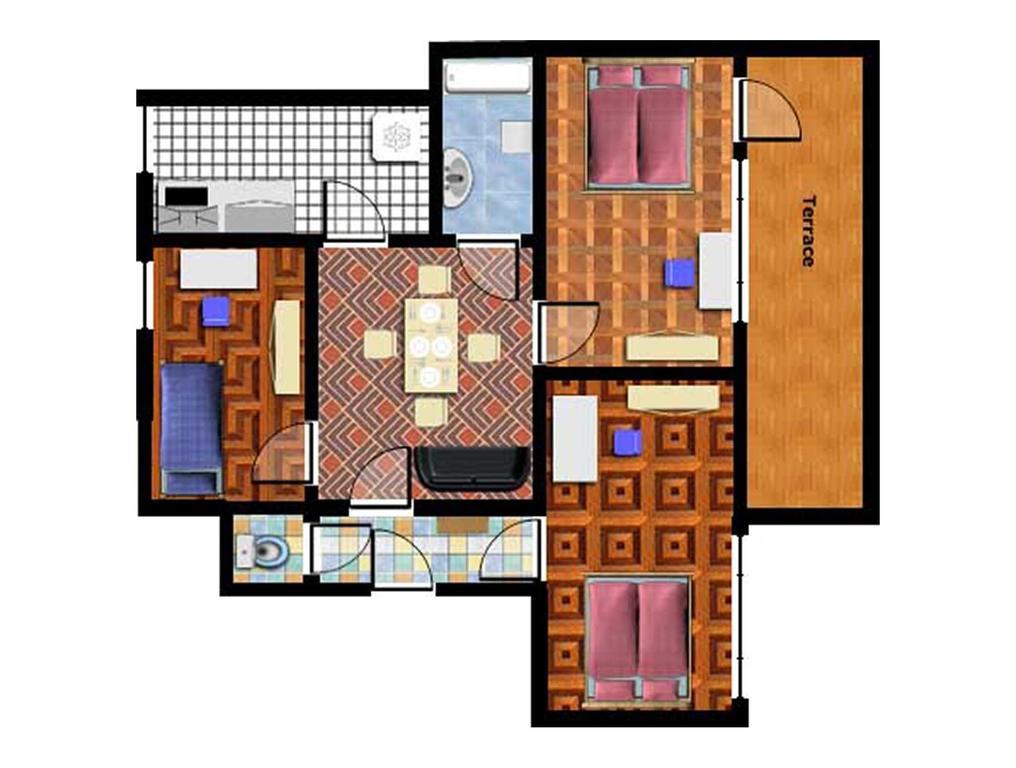 Apartments Vorsilska 프라하 객실 사진